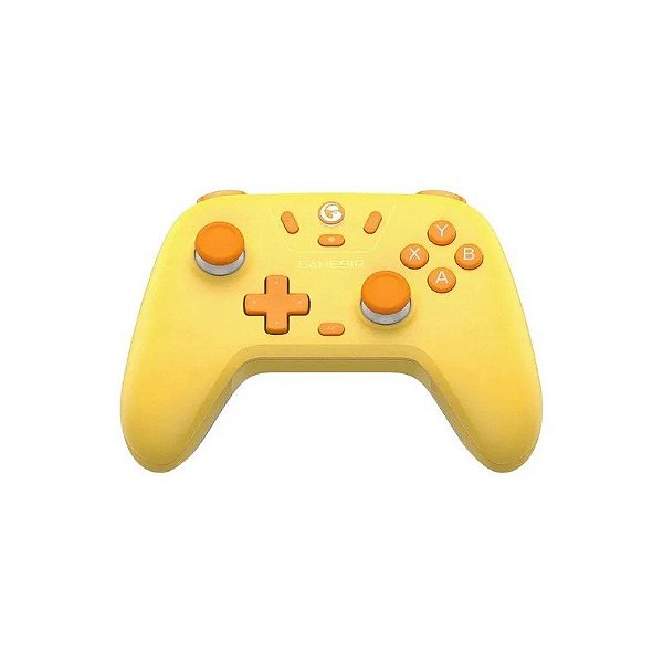 Controle GameSir Tan Nova Lite Sem Fio para Nintendo Switch/ PC/ Steam/ iOS/ Android - Amarelo