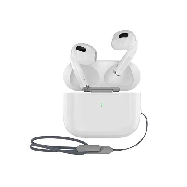 Fone de Ouvido EM410 Airbuds TWS sem Fio Bluetooth - Branco