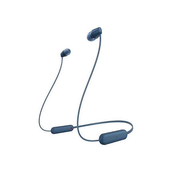 Fone de Ouvido Bluetooth Sony WI-C100 Azul