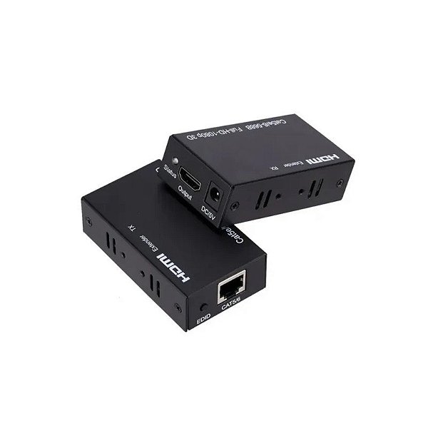 Adaptador HDMI RJ45 Extensor 60M MTS 1080P HDTV-60M 101518