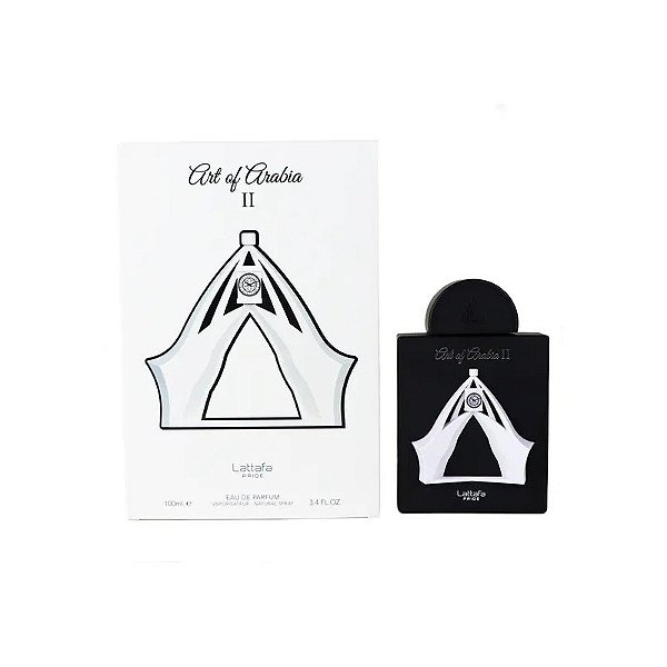 Perfume Lattafa Art Of Arabia II - Água Perfumada - Unissex - 100ML
