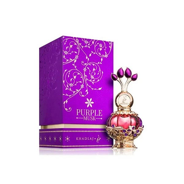 Óleo Corporal Feminino Khadlaj Purple Musk 20ml