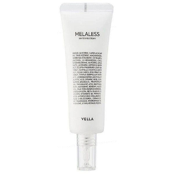 Creme hidratante Vella Melaless Whitening - 50mL