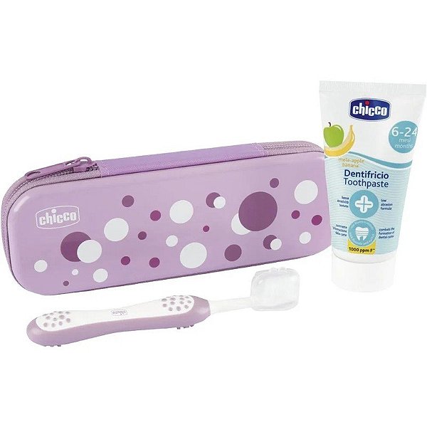 Kit de Cuidado Bucal Chicco - 12098-00 (Rosa)