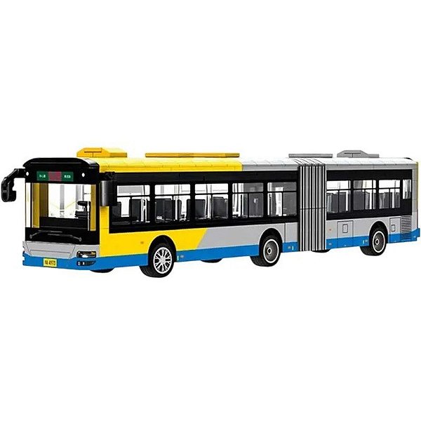 Blocos de Construção Intercity Bus Wange - 4973 (415 Peças)