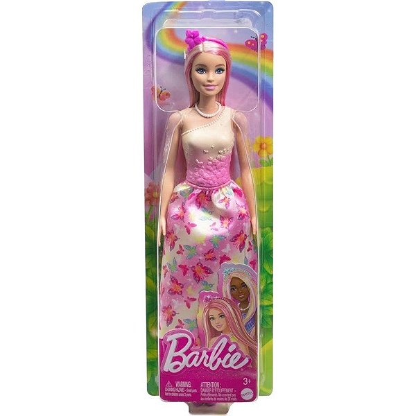 Boneca Barbie Vestidos De Sonhos Rosa Mattel - HRR08