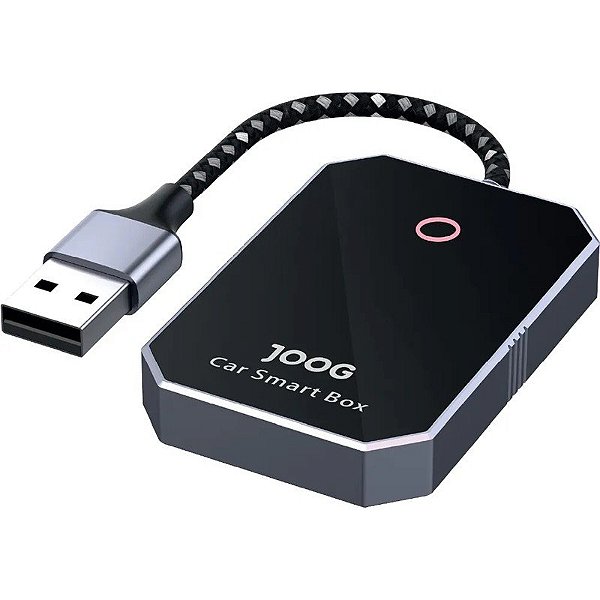 Adaptador Wireless CarPlay Joog Car SmartBox 2 em 1 JGCP14