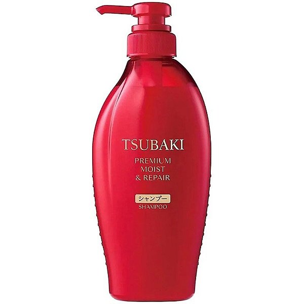 Xampu Tsubaki Premium Hidratação e Reparação - 450mL