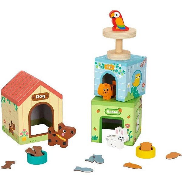 Casa para Animais de Estimação Hi Pando - HP060 (19 Peças)