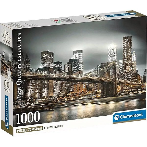 Quebra-cabeça New York Skyline High Quality Collection Clementoni - 39704