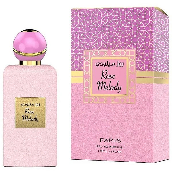 Perfume Fariis Rose Melody EDP 100ml - Feminino