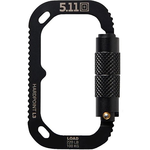 Mosquetão 5.11 Tático Hardpoint L3 5830052-019 Preto