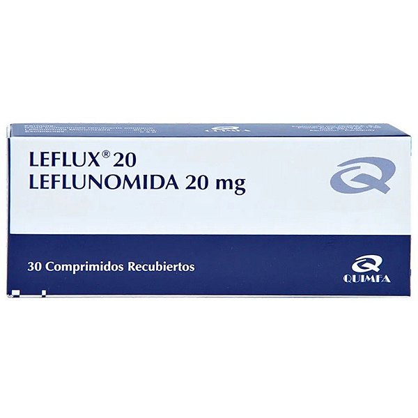Leflux 20 Leflunamida 20mg (30 comprimidos)