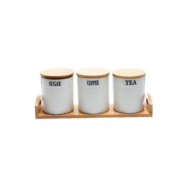 Kit de Potes de Cerâmica