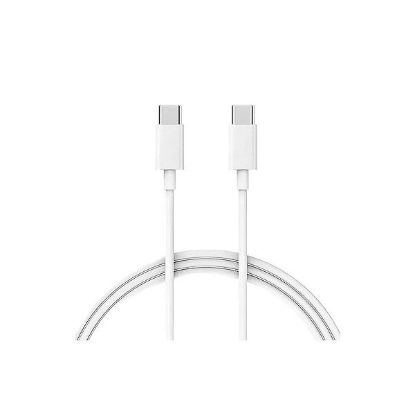 Cabo Xiaomi 6A High-Speed BHR087BGL USB-C para USB-C 1 Metro - Branco
