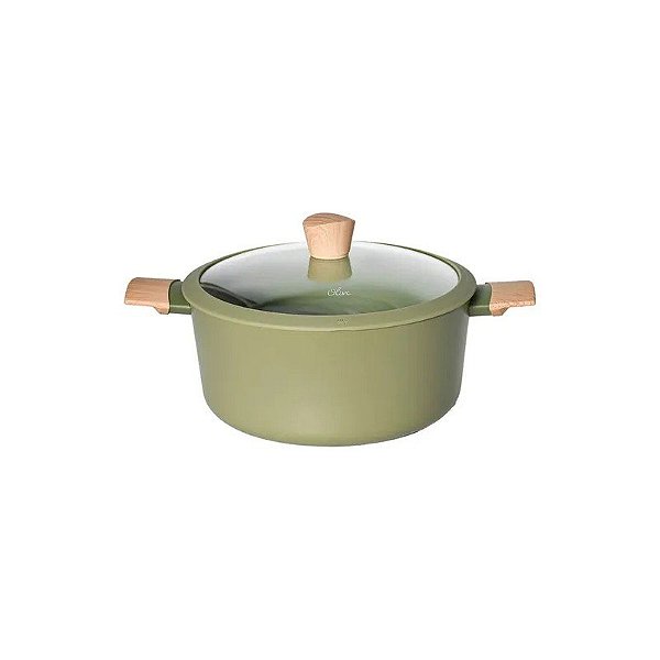 Panela Hudson Olive 26 CM Antiaderente 5,8 Litros