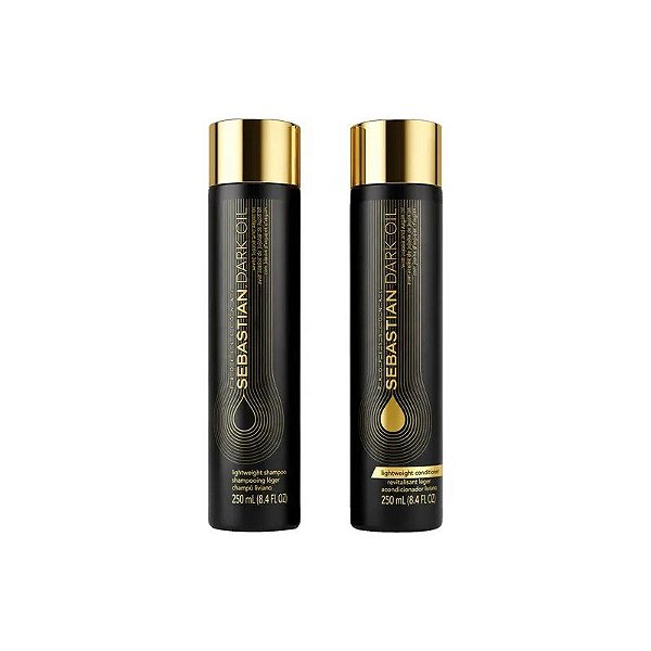 Kit Shampoo e Condicionador Sebastian Dark Oil