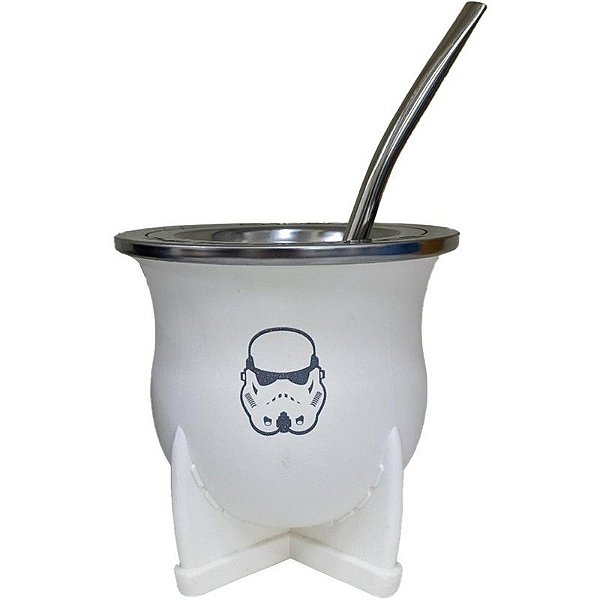 Copo + Bombilla Para Mate PPR - Star Wars - Branco