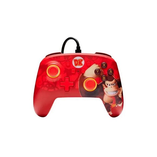 Controle Powera Enwired Donkey Kong para Nintendo Switch - PWA-A-08991