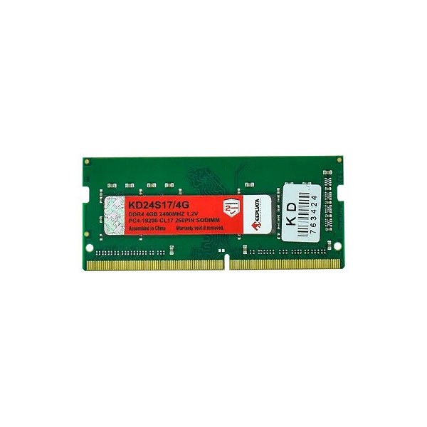 Memória RAM Keepdata KD24S17/4G - 4GB - DDR4 - 2400MHZ - para Notebook