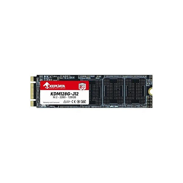 SSD Keepdata, 128GB, M.2 SATA, Leitura 550MB/s, Gravação 500MB/s, KDM128G-J12