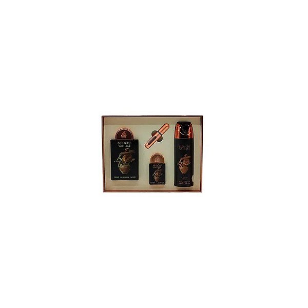 Kit Lattafa Pride Brioche Vanille Eau De Parfum 100ML Peças
