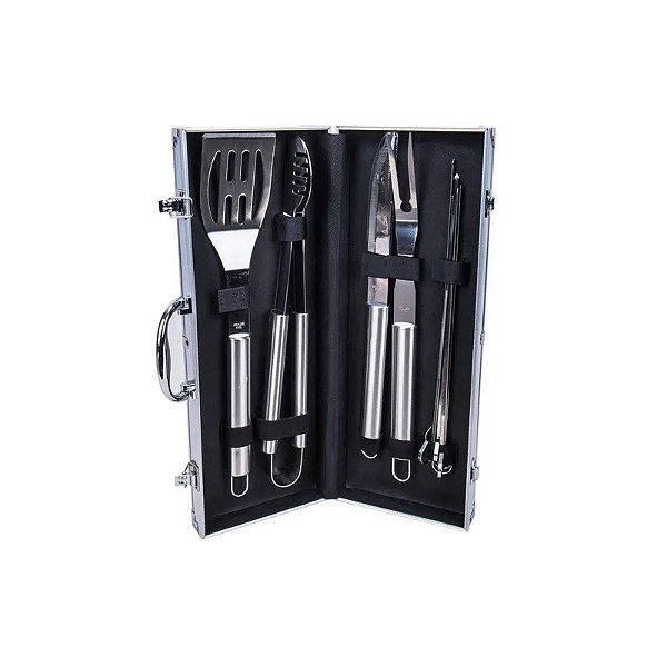 Jogo para Churrasco 35CM 6PEÇAS
