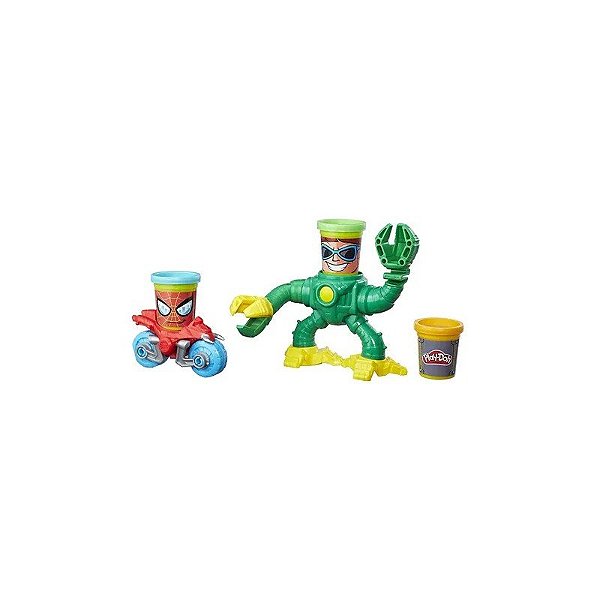 Massa de Modelar Hasbro B9364 Play-Doh Homem-Aranha VS Dr. Octopus