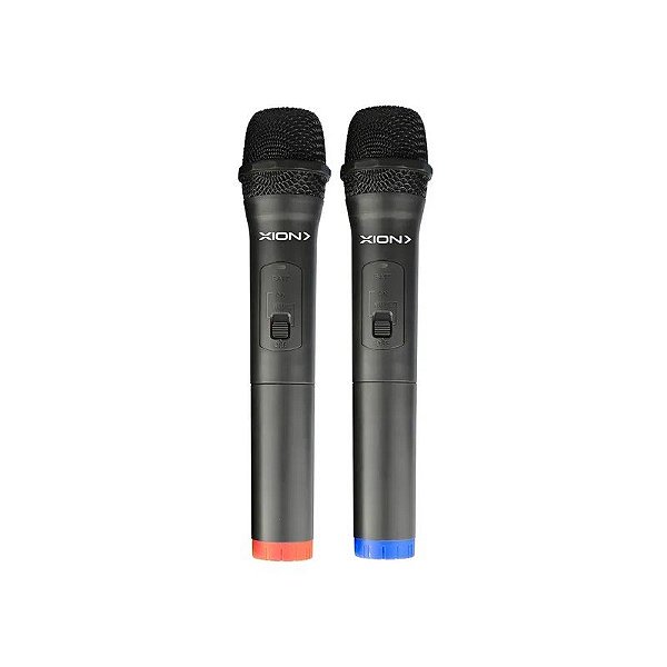 Microfone Sem Fio Xion Xi-Micwduo - Preto 2 Peças