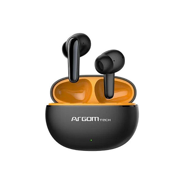 Fone de Ouvido Argom ARG-HS-5020BK SkeiPods TWS - Preto