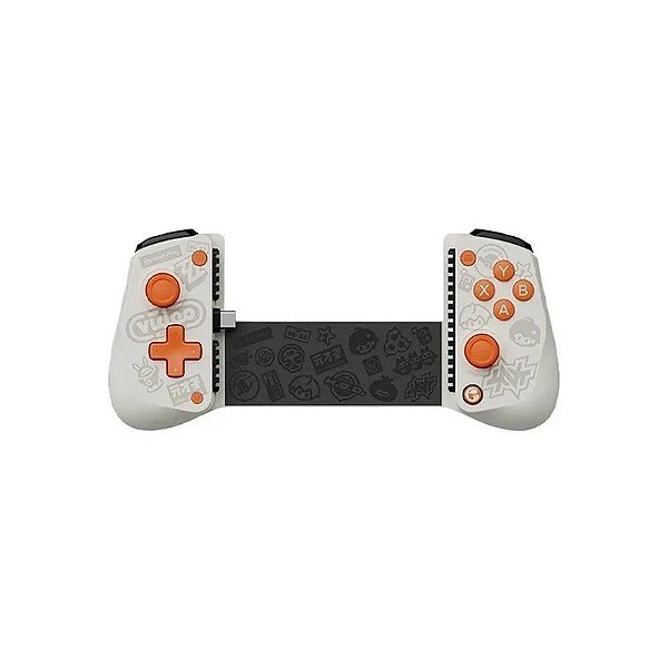 Controle para Smartphone Gamesir X5 Lite Zenless - Branco/Laranja