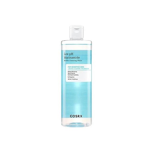 Água Micelar Demaquilante Cosrox Baixo PH Niacinamida 400 ML