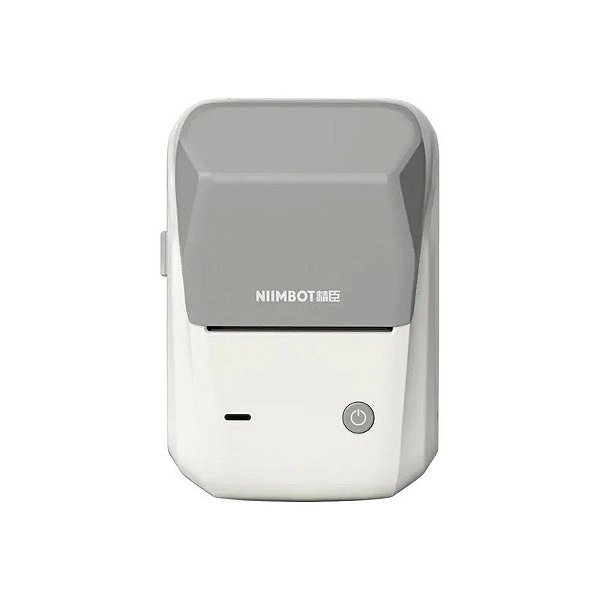 Importadora Niimbot Térmica Portátil B1 Máquina de Etiqueta Cinza