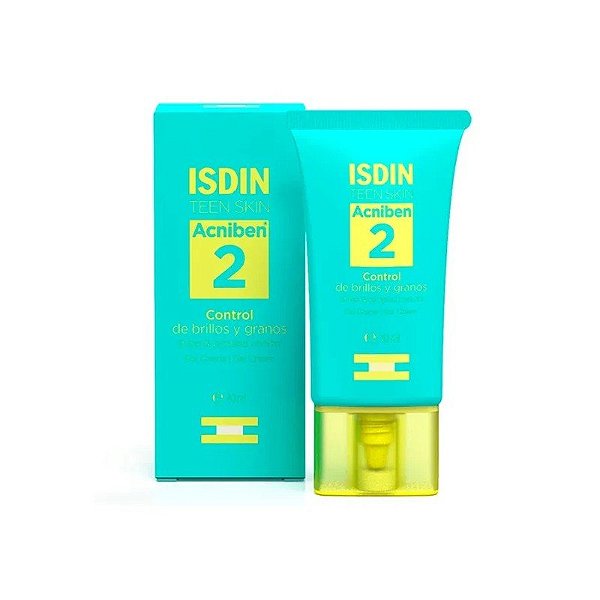 Creme Hidratante Facial Isdin Acniben 2 Shine & Pimples Control de 40 ML