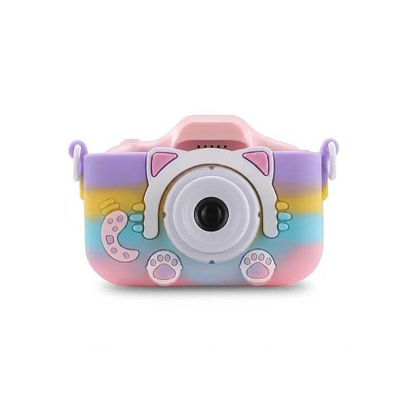 Câmera Infantil Vivitar 44379A-Gato 12MP Gato 1692