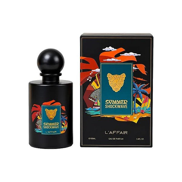 Perfume L'Affair Summer Shockwave - Água Perfume - Unissex - 100ml