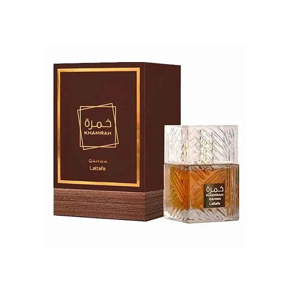 Perfume Lattafa Khamrah Qawha Eau de Parfum Unissex 100ml