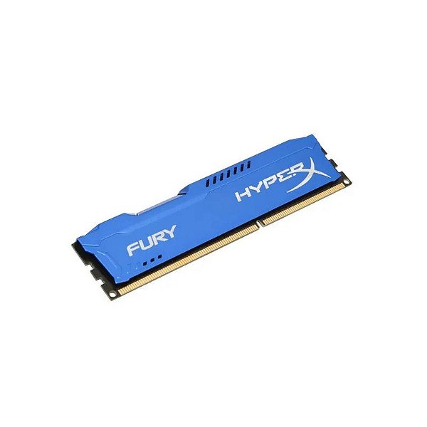 Memória Ram Kingston Hyperx Fury 4GB DDR3 1866MHZ - Azul HX318C10F/4