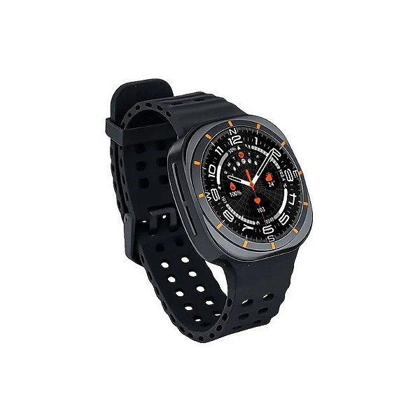 Relógio Inteligente Smartfy WCH10B - Bluetooth - Preto e Laranja