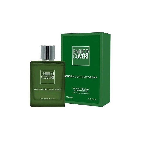 Perfume Enrico Coveri Green Contemporary Edt 100ml Masculino