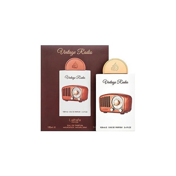 Perfume Unissex Lattafa Pride Vintage Radio Edp 100ML