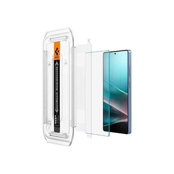 Película Spigen para Galaxy S25 Ultra AGL09078 Glastr Ez Fit (2 Unidades)