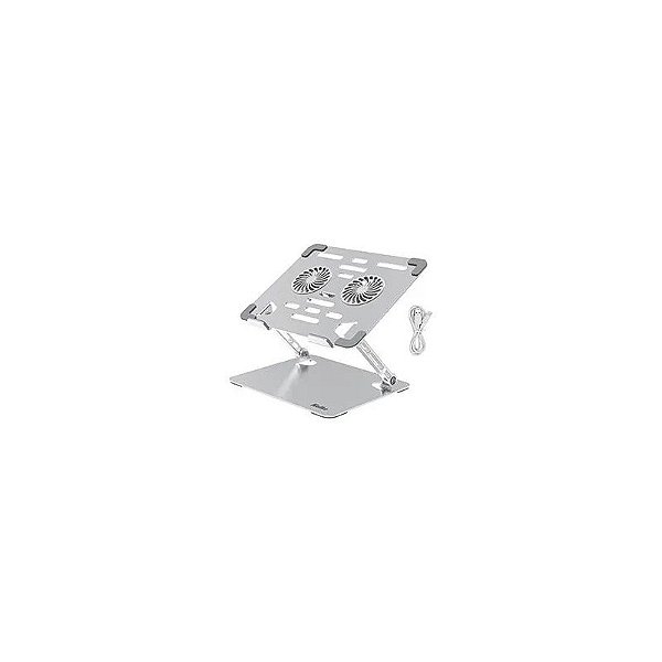 Suporte para Notebook Kolke KVS-768 17,3" Metal Prata