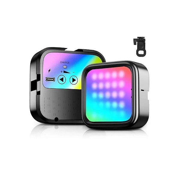 Luz LED Inteligente Visão GL-101 RGB 5W Recarregável (Caixa Feia)