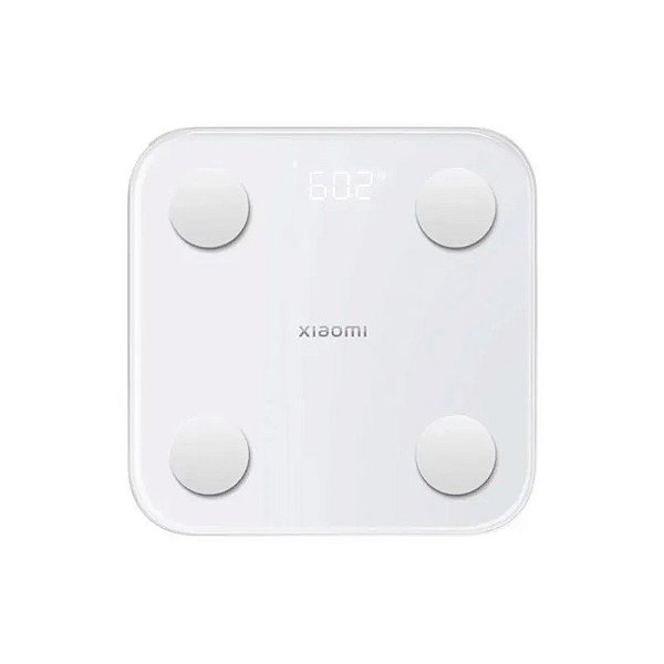 Balança Digital Xiaomi Corporal Mi Body Composition Scale S400 BHR7793GL Bluetooth 150kg - Branco