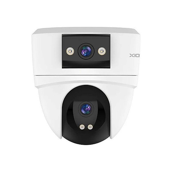 Câmera de Vigilância IP Xion XI-CCTV662 Dual Câmera 3MP + 3MP Wi-Fi - Branco