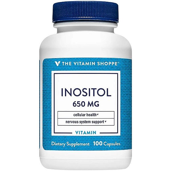 INOSITOL 650MG 100 CÁPSULAS COMPL T.V.SHOPPE