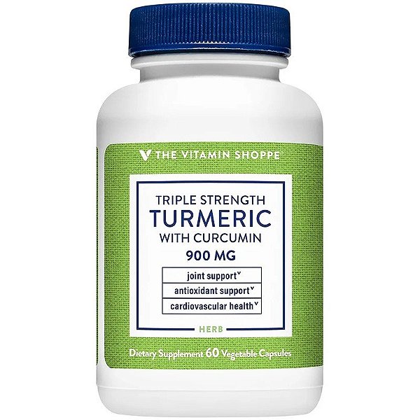 Comprimido T.V.SHOPPE Cúrcuma 900mg 30 Cápsulas