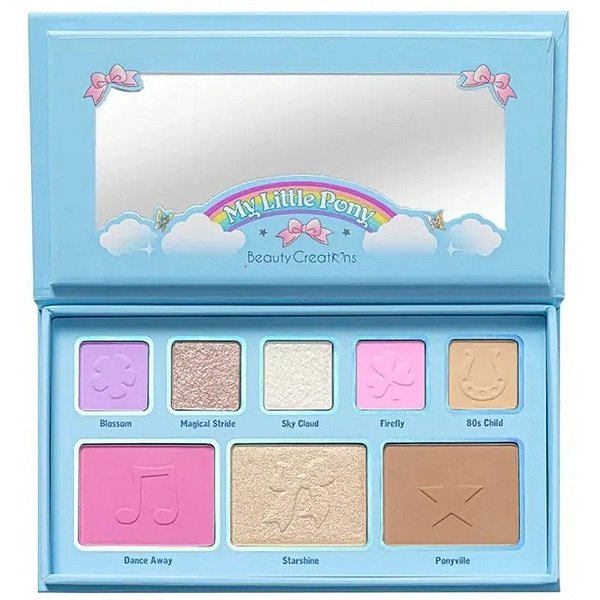 Paleta de Sombras Beauty Creations My Little Pony | MLP-SFP (8 Cores de 13.95g)