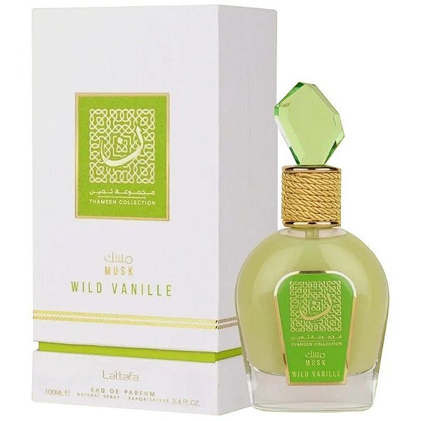 Perfume Lattafa Thameen Musk Wild Vanille EDP 100mL - Unissex